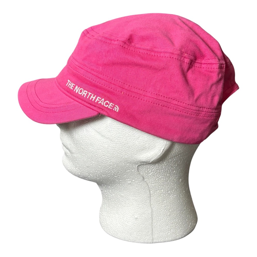 North Face Unisex Pink Cadet Cap Adjustable Strap Hat Cap Summer Beach